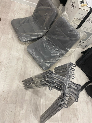 Стул на металлокаркасе Чилли синий / белый фото покупателя 1051