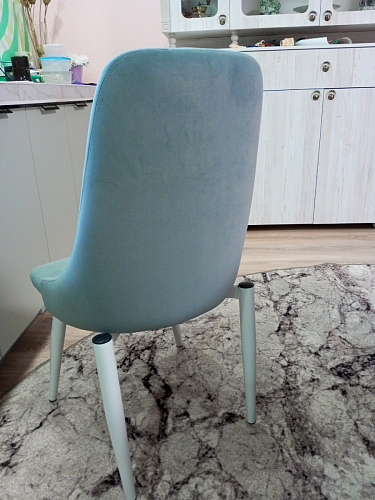 Стул на металлокаркасе Kora gray / black фото покупателя 380