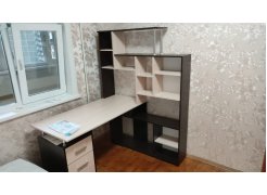 Стол компьютерный Джаз-15 белый правый фото покупателя 5