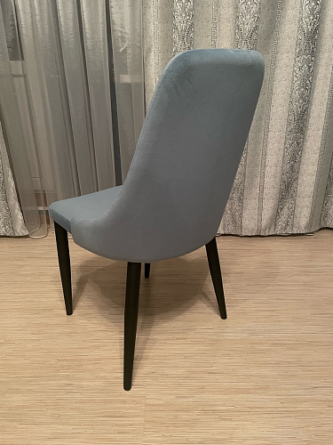 Стул на металлокаркасе Kora light purple / black фото покупателя 79