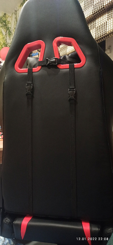 Компьютерное кресло Blok light blue / black фото покупателя 16