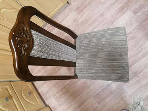 Стул деревянный Aron Soft dirty oak / beige фото покупателя 15