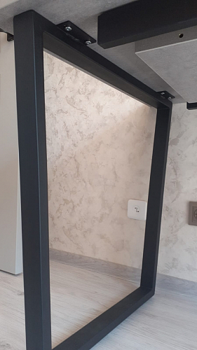 Деревянный стол Лота Лофт 120x75 дуб крафт табачный / черный матовый фото покупателя 559