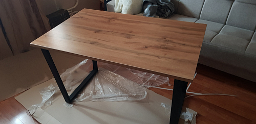 Письменный стол Лайт-11Я дуб молочный фото покупателя 1