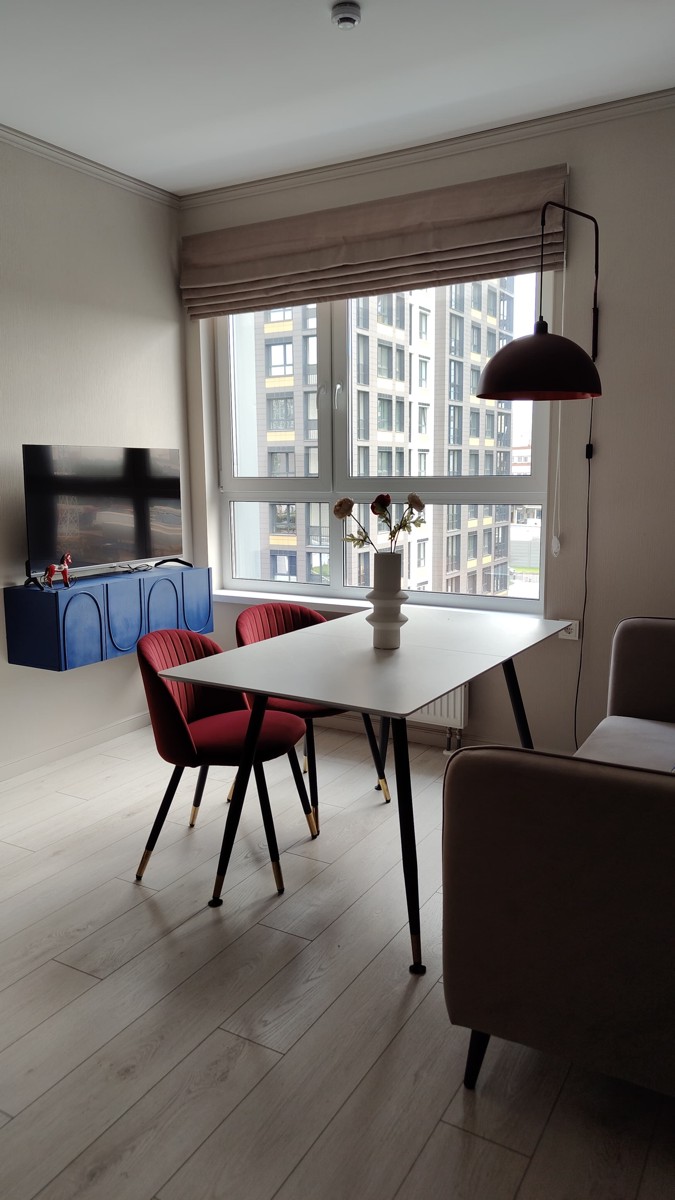 Стул на металлокаркасе Gabi dark beige / black / silver фото покупателя 602