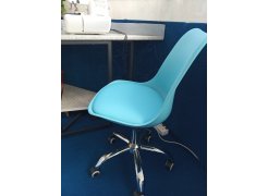 Компьютерное кресло Kolin с подушкой clear / white фото покупателя 285