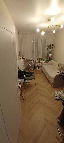 Стул на металлокаркасе Kamelia светло-фиолетовый / золотой фото покупателя 15