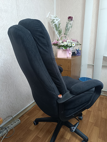 Компьютерное кресло Comfort lux серый фото покупателя 65