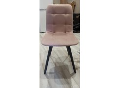 Стул на металлокаркасе Чилли розовый / черный каркас фото покупателя 388