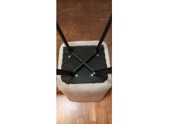 Стул на металлокаркасе Чилли светло-серый / черный фото покупателя 391