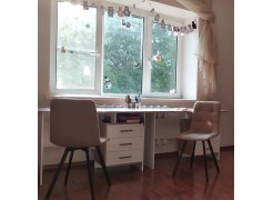 Стул на металлокаркасе Чилли светло-серый / черный фото покупателя 148