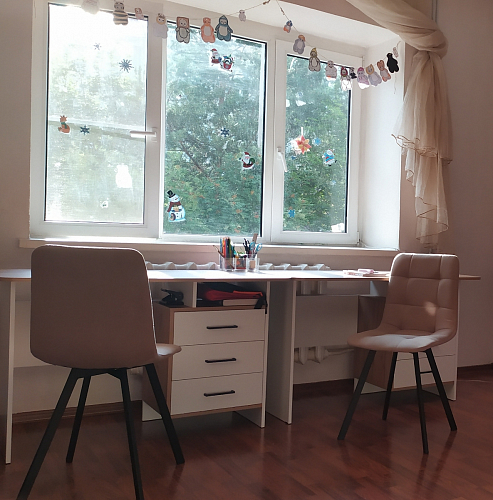 Стул на металлокаркасе Чилли К черный / зеленый фото покупателя 148