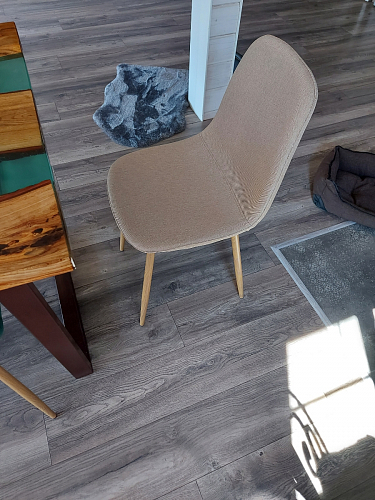 Стул на металлокаркасе Lilu pink / black фото покупателя 93