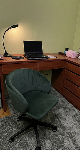 Компьютерное кресло Пард confetti silver серый / черный фото покупателя 67