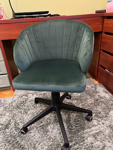 Компьютерное кресло Пард экокожа белый фото покупателя 65