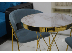 Стол Milena white / gold из шоурума 5