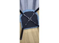 Стул на металлокаркасе Kora green / black фото покупателя 98