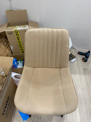 Комплект стульев Седа К 2 шт латте / черный фото покупателя 148