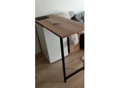 Барная стойка Дилан Лофт 120х60х90 бетон фото покупателя 40