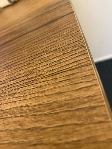 Стол Лота Лофт 120 32 мм бетон / черный матовый фото покупателя 167