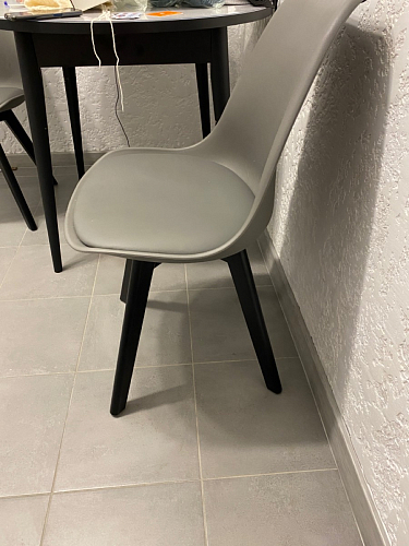 Стул Bonuss blue / wooden legs фото покупателя 100