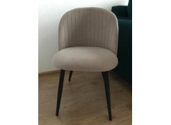 Стул на металлокаркасе Gabi 1 light purple / black фото покупателя 668