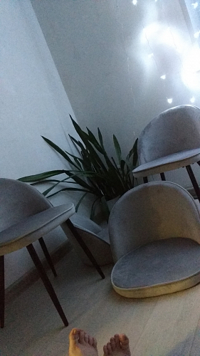 Стул на металлокаркасе Dodo khaki фото покупателя 70