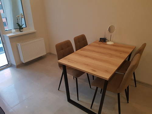 Стол Лота Лофт 120 25 мм сабия / белый матовый фото покупателя 874