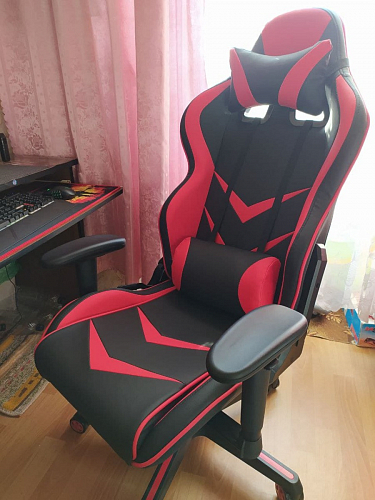 Компьютерное кресло Racer черное / красное фото покупателя 16