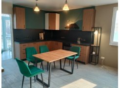 Стол Лота Лофт 140 25 мм юта / белый матовый фото покупателя 716