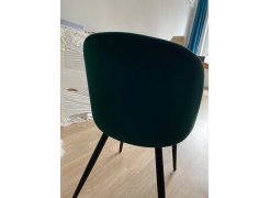 Стул на металлокаркасе Gabi 1 gray / black фото покупателя 592