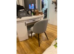 Стул на металлокаркасе Gabi 1 gray / black фото покупателя 178