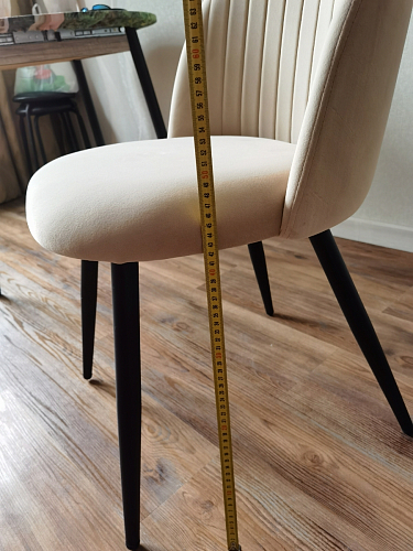 Стул на металлокаркасе Gabi gray / black фото покупателя 811