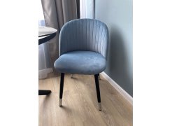 Стул на металлокаркасе Gabi green / black фото покупателя 644