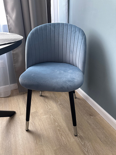 Стул на металлокаркасе Gabi latte / gold / black фото покупателя 644