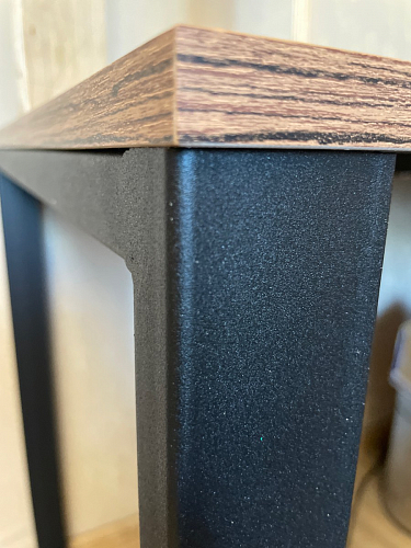 Письменный стол Битти Лофт 116х60х75 дуб вотан / белый матовый фото покупателя 23