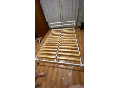 Односпальная кровать Фади 80х200 черная фото покупателя 599