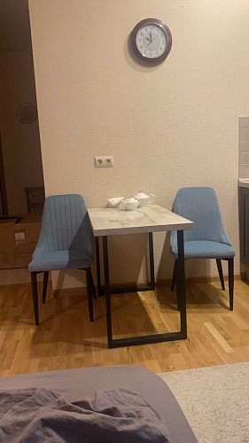 Стул на металлокаркасе Kora black / gray фото покупателя 420