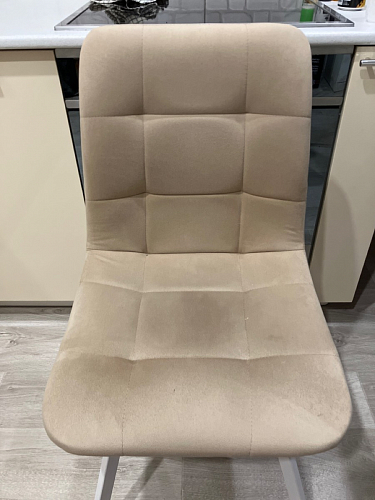 Комплект стульев Чилли 2 шт бежевый / черный фото покупателя 979