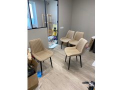 Стул на металлокаркасе Седа К крутящийся светло-серый  / белый фото покупателя 147