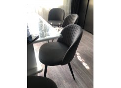 Стул на металлокаркасе Gabi gray / black фото покупателя 622