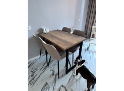 Стул на металлокаркасе Вейв светло-серый (hl 63) / 10К черный каркас фото покупателя 284