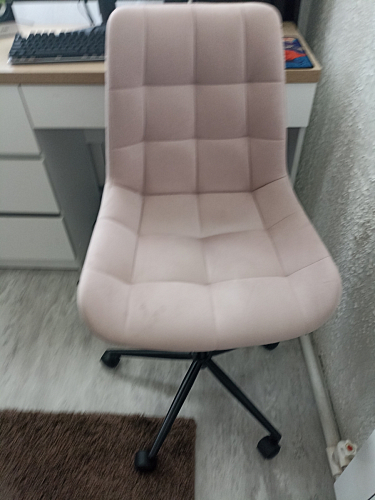 Компьютерное кресло Честер латте / золото фото покупателя 49