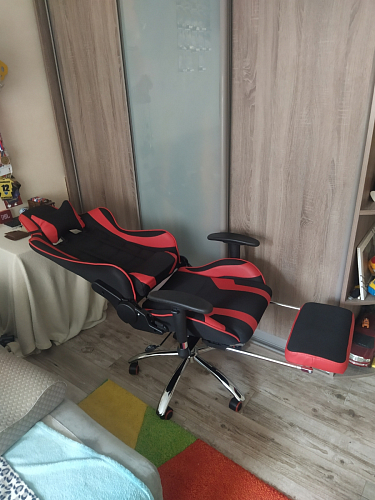 Компьютерное кресло Kano 1 red / black фото покупателя 34