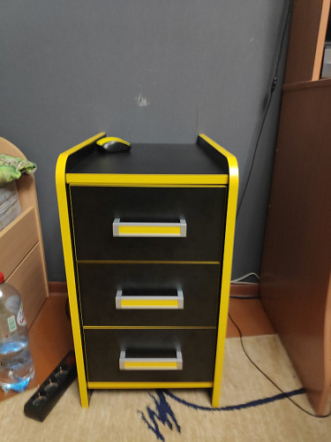 Тумба Ханна черная / красная - Уцененный экземпляр фото покупателя 152