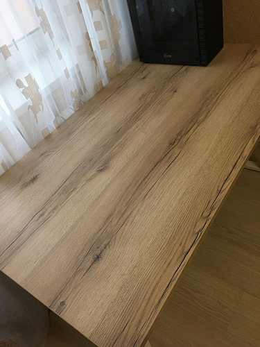 Деревянный стол Лота Лофт 140х80 дуб крафт табачный / черный матовый фото покупателя 1019