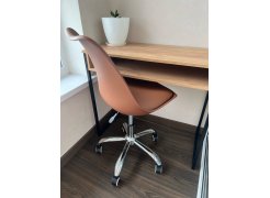 Компьютерное кресло Kolin с подушкой clear / white фото покупателя 87