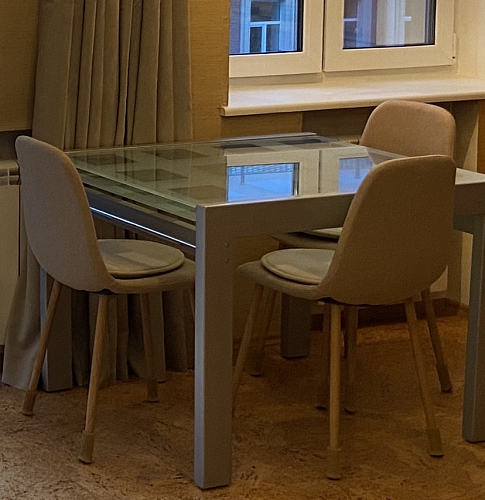 Стул на металлокаркасе Lilu 05 gray / white фото покупателя 11