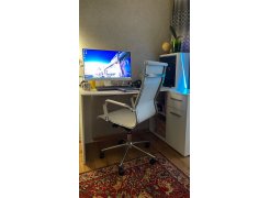 Компьютерное кресло Reus черная сетка / хром фото покупателя 65