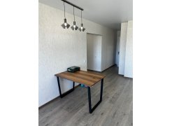 Стол Лота Лофт 140 25 мм черный матовый / бетон фото покупателя 251